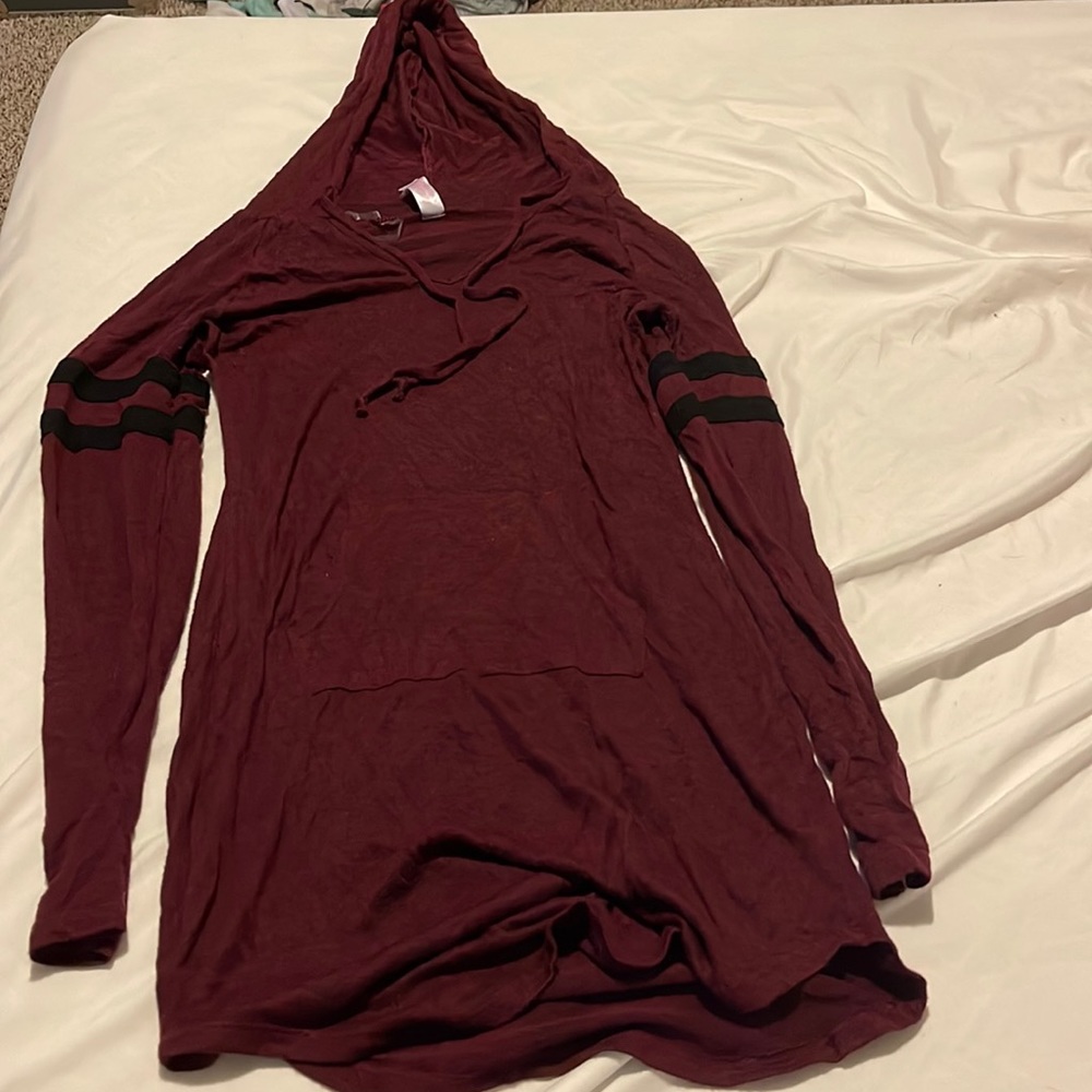Red hoodie